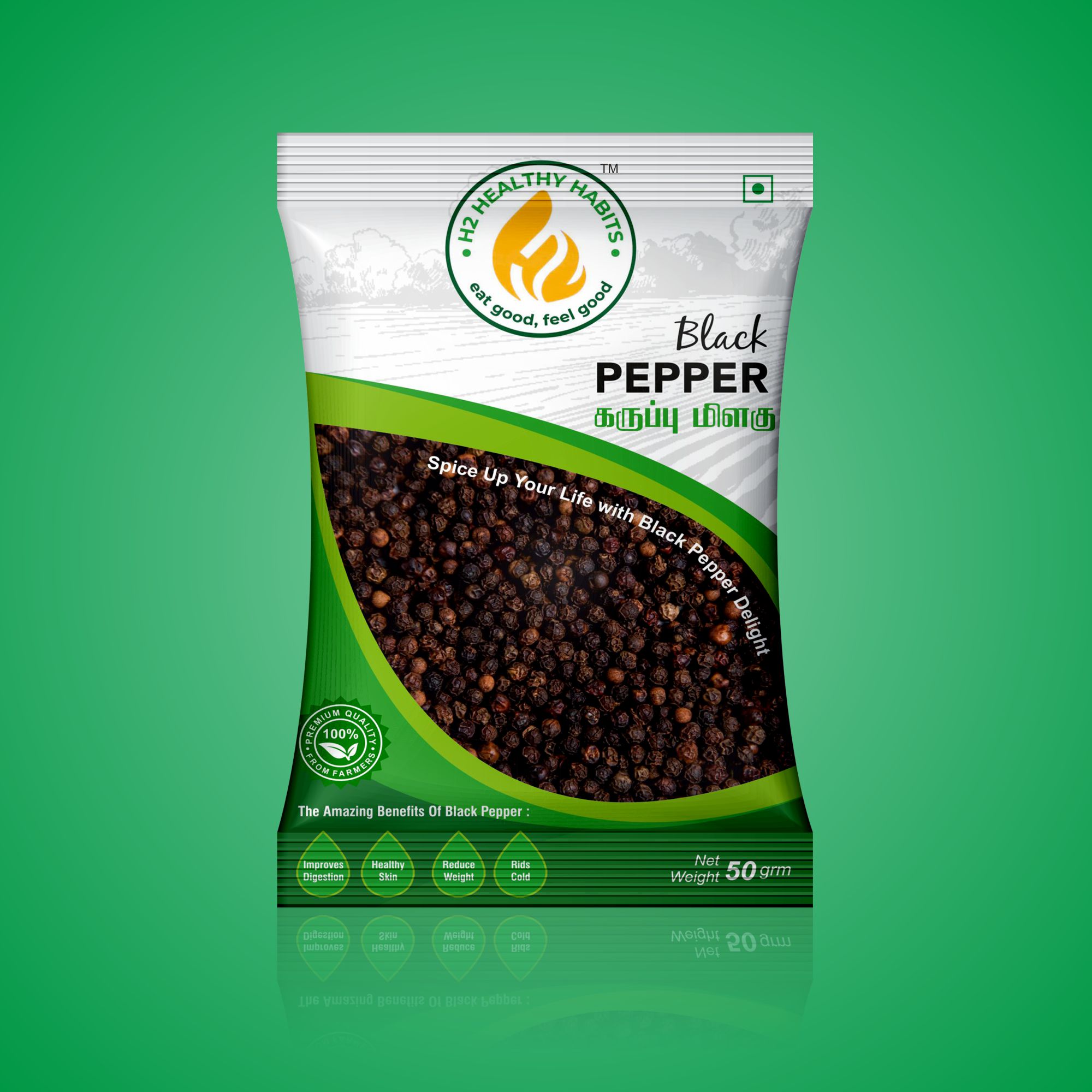 Packet Pepper 50 g A