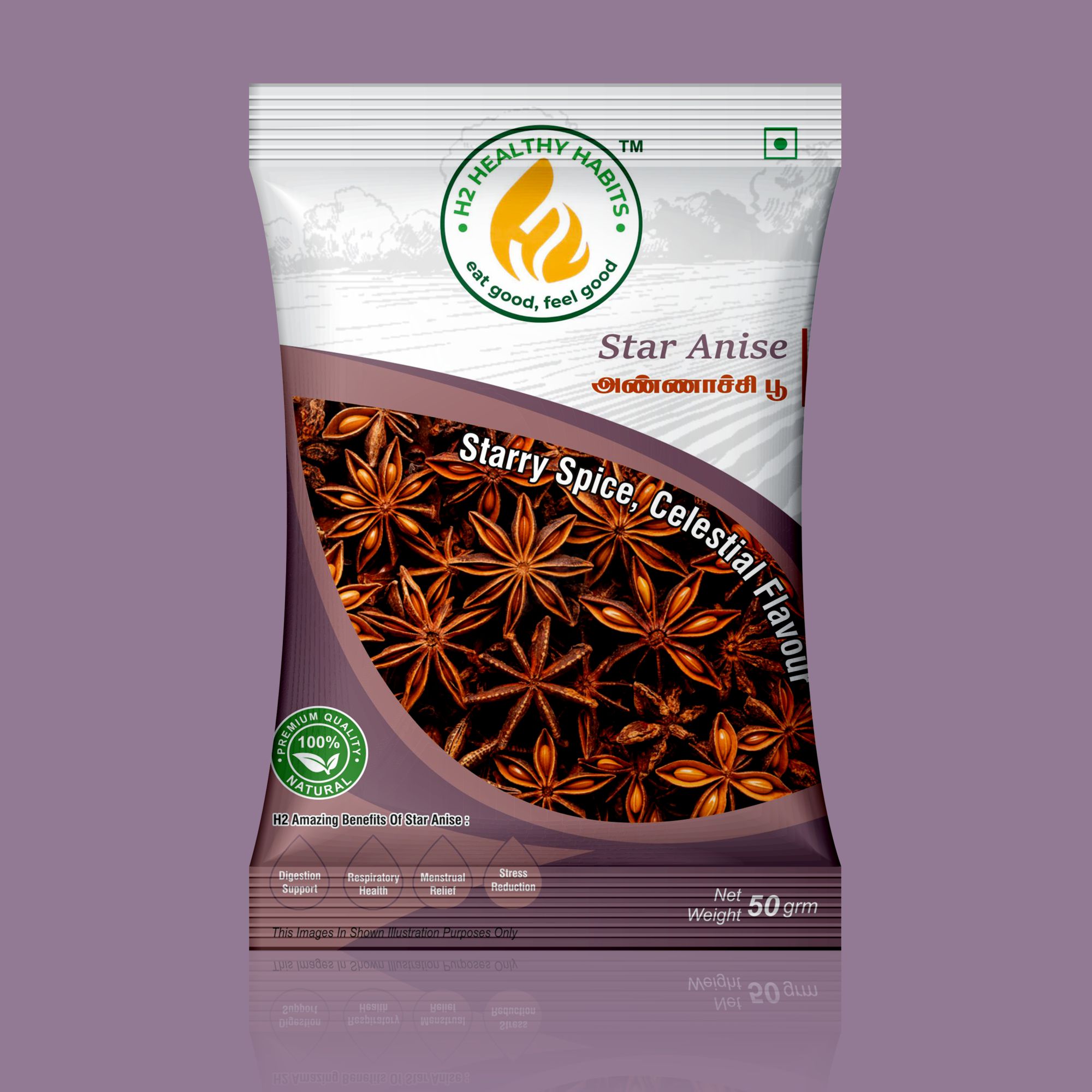 Packet Star Anise 50g