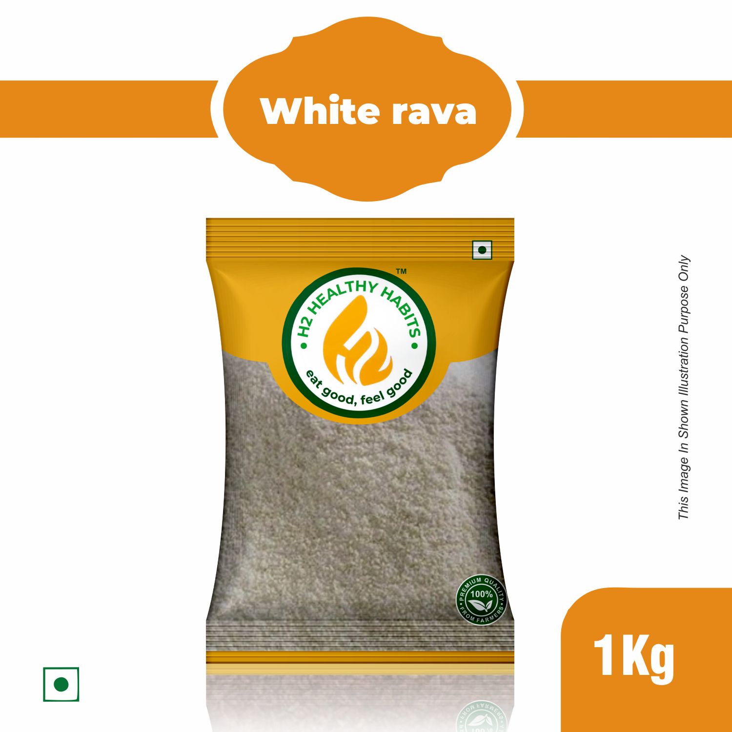 White rava 1kg