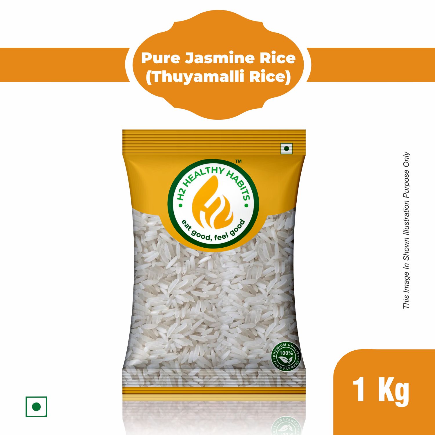 pure jasmine rice 1kg