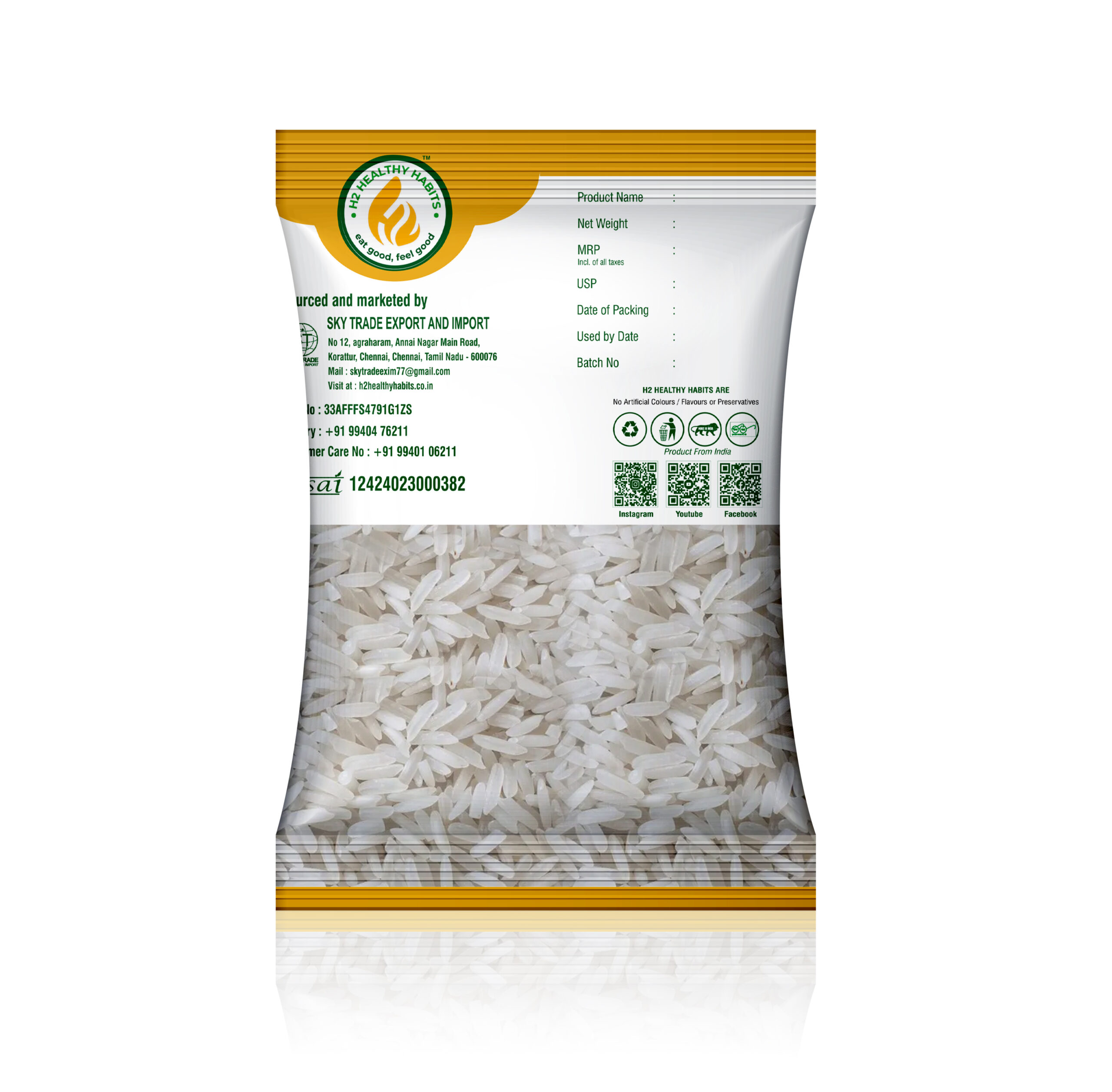 pure jasmine rice B1