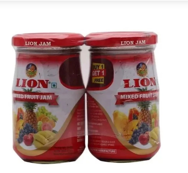 LION MIXED FRUIT JAM 250GM(1+1)