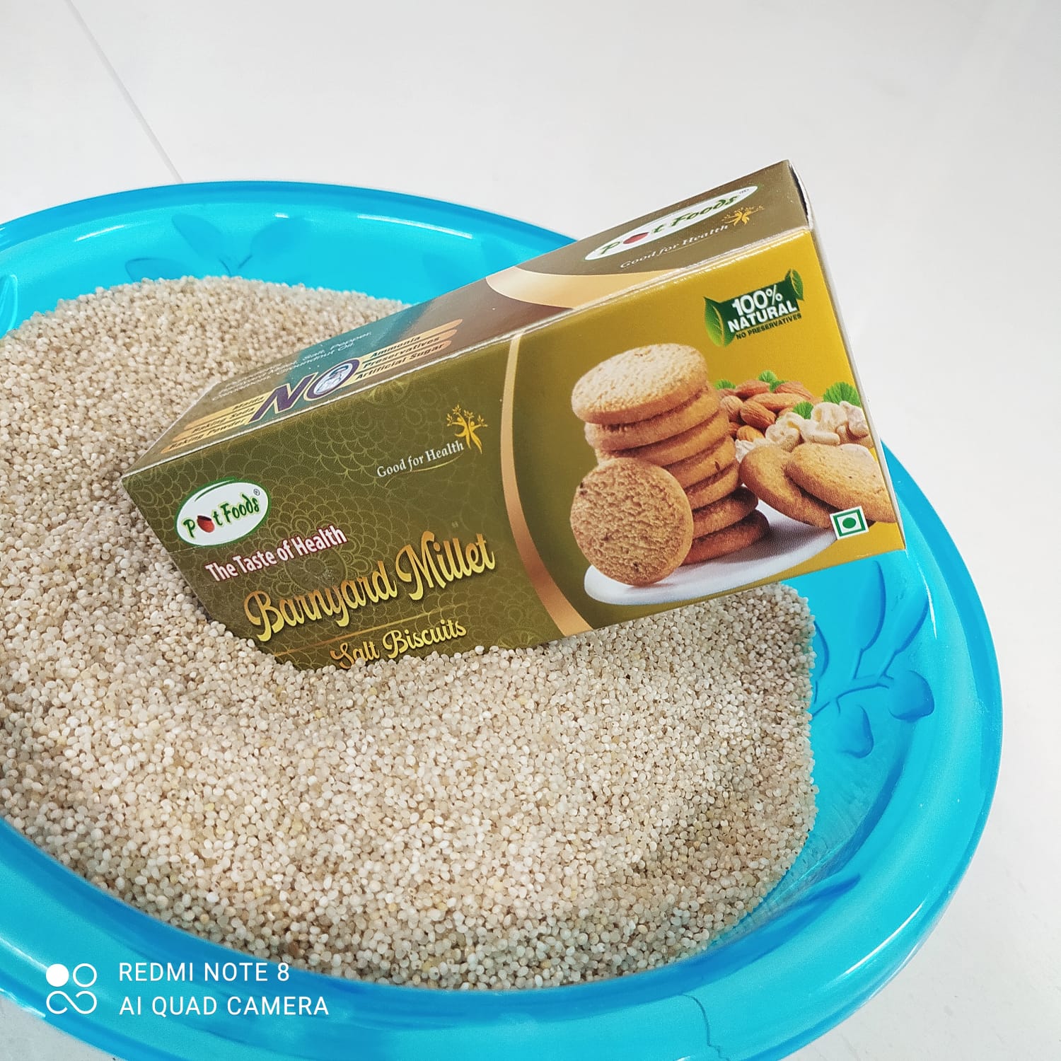 Barnyard Millet Salt Biscuits
