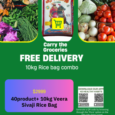 RAJABOGAM RICE BAG OFFER COMBO 40 PRODUCT  -2999 With Bucket Free