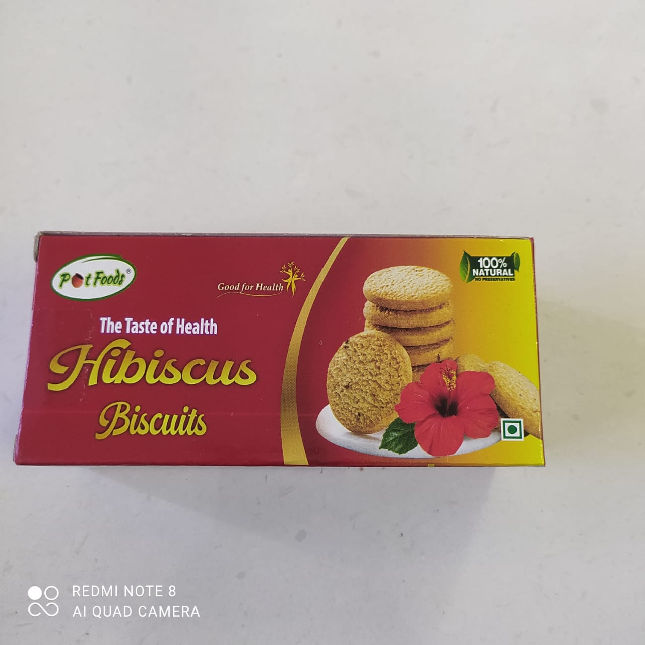 Hibuscus Biscuits 75g
