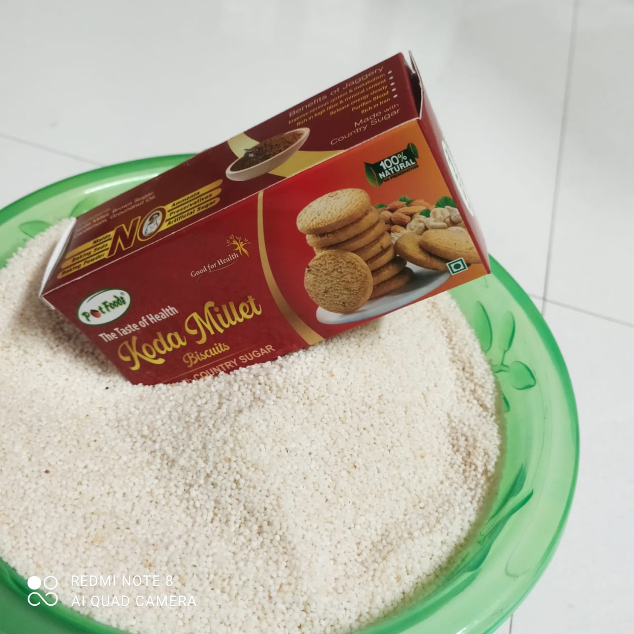 Kodo Millet Biscuits
