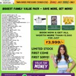Family Combo 45 Products with 5 litre pressure cooker