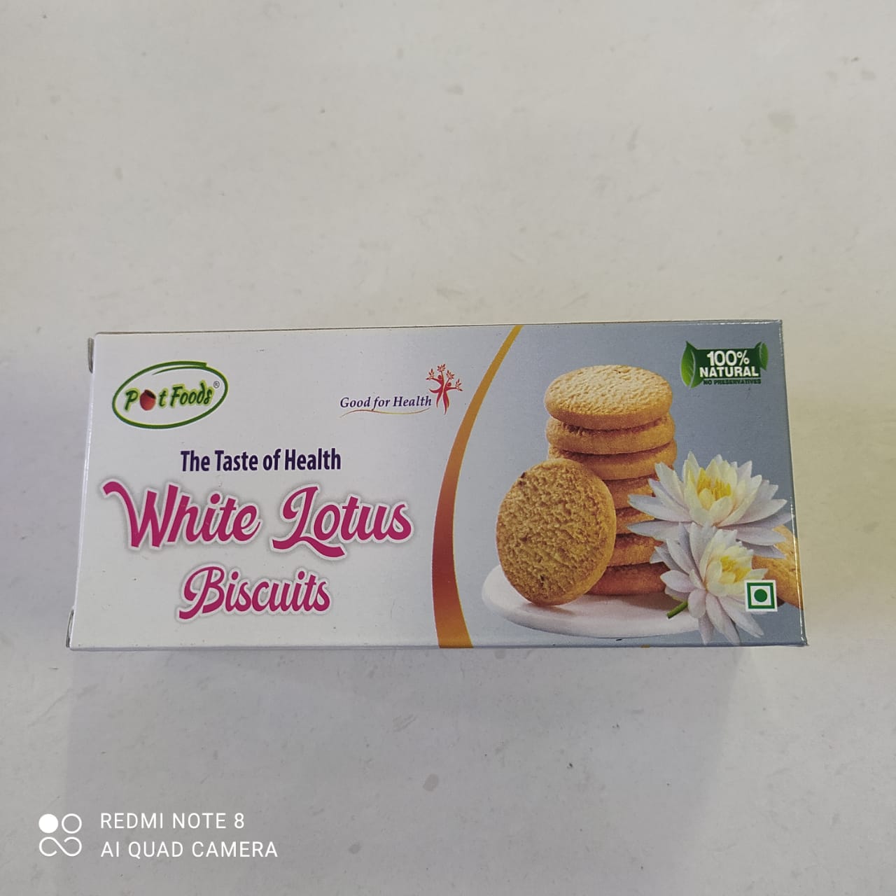 White Lotus Biscuits 75g
