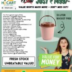 Family Combo Just 1499/- Bucket Free